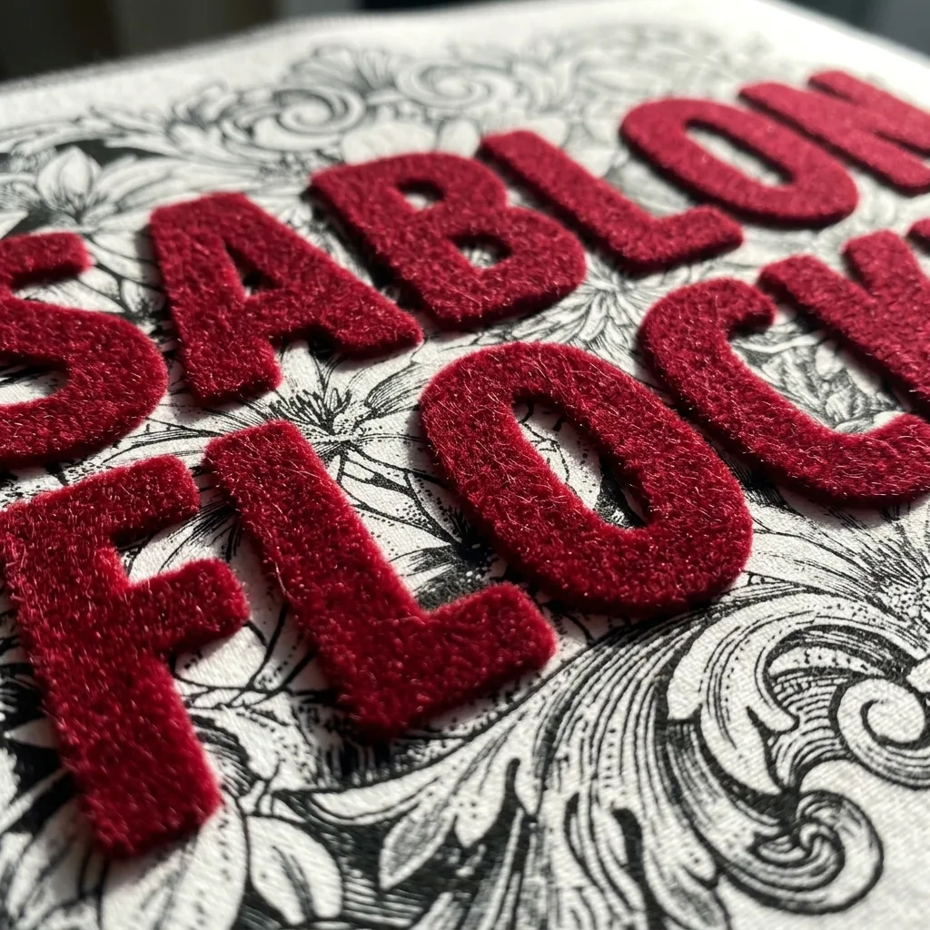 Jasa Sablon Flocking